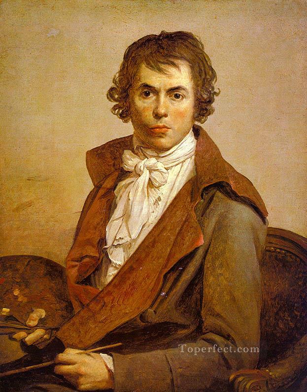 autorretrato cgf Neoclasicismo Jacques Louis David Pintura al óleo